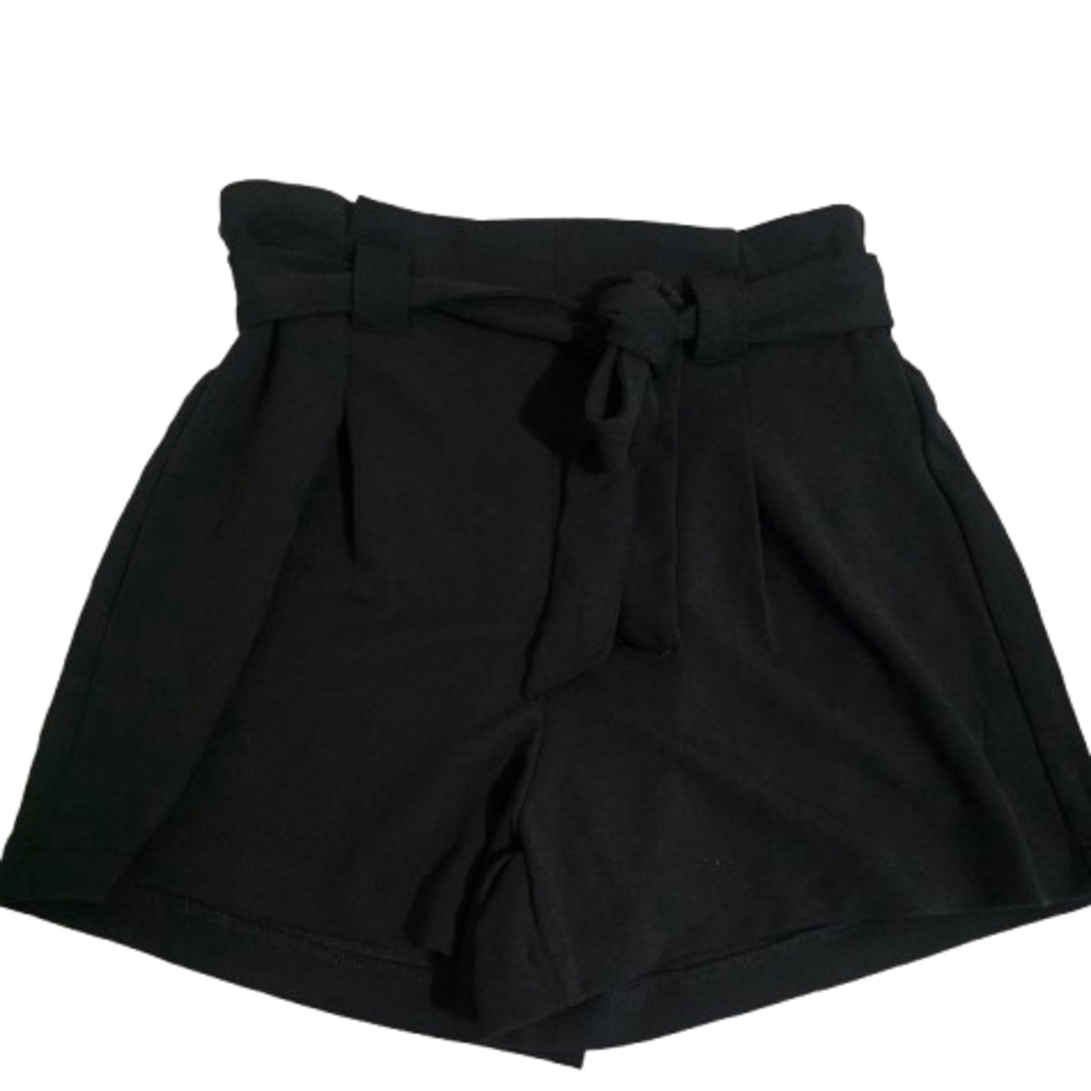 Cisolo Wovens Black Elastic Waist Pants